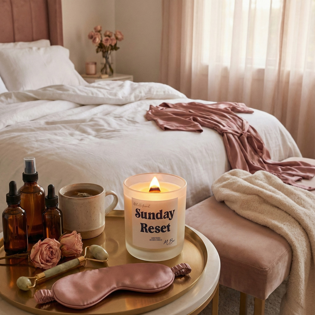 Sunday Reset Candle
