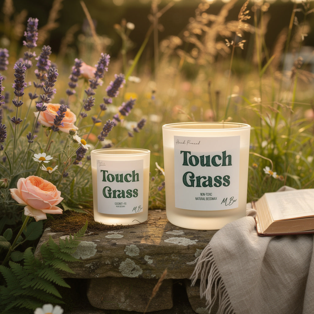 Touch Grass Candle