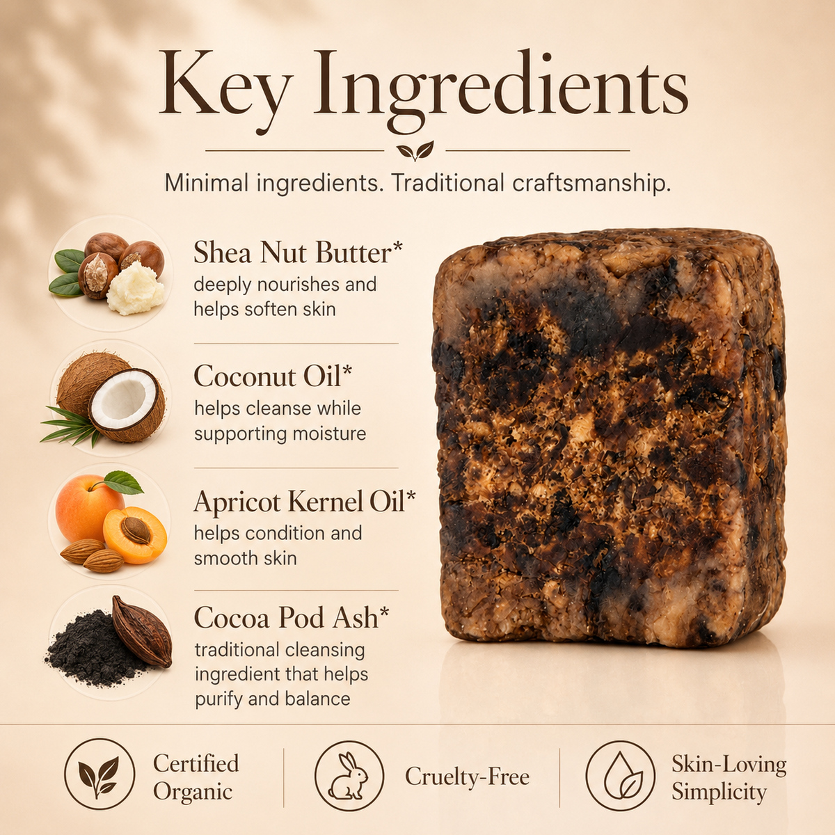 RAW African Black Soap