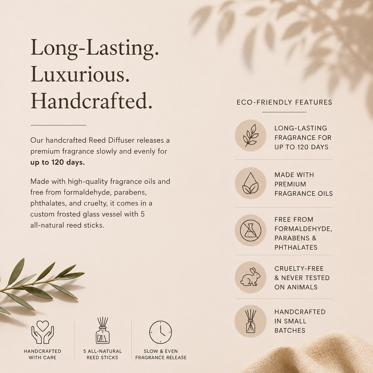 Reed Diffuser - Desert Rose