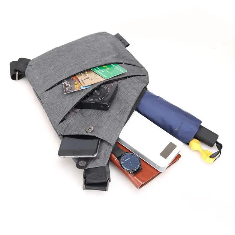 Men’s Anti-Theft Chest Bag Crossbody Messenger Pack