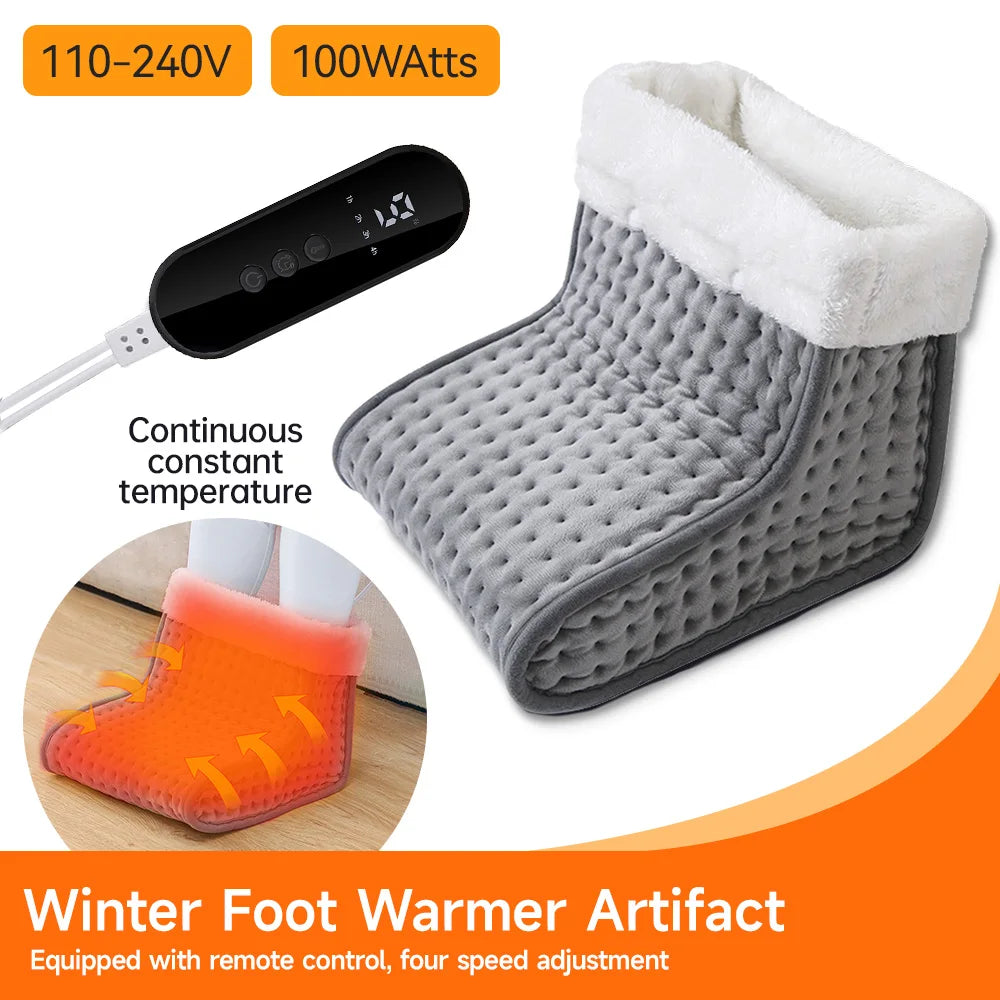 Electric Heated Foot Warmer Pad – 9-Heat Settings