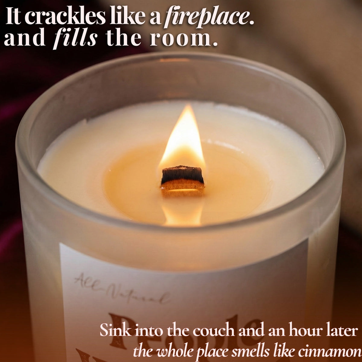 People Watching Candle