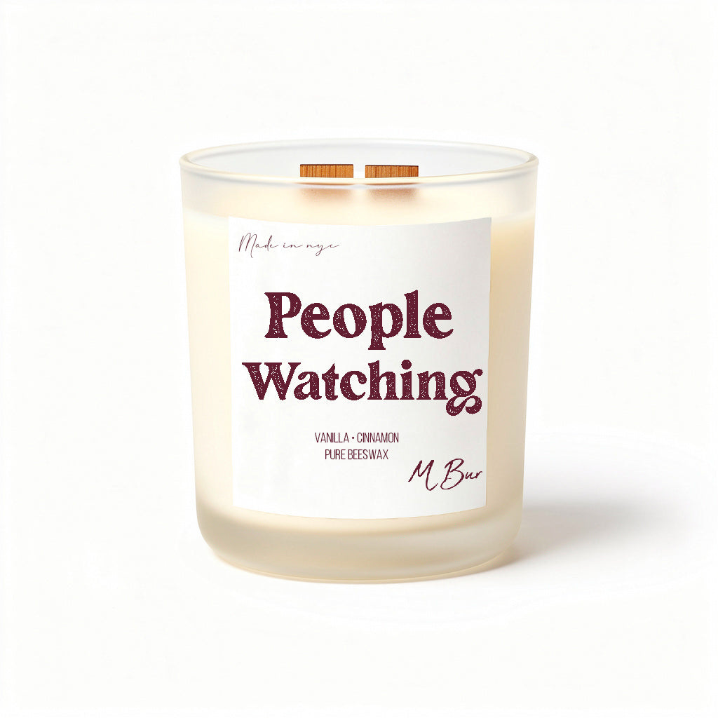 People Watching Candle
