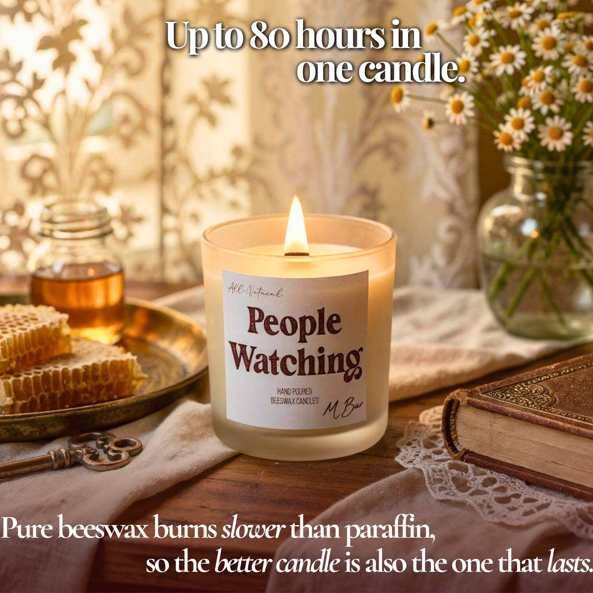 People Watching Candle