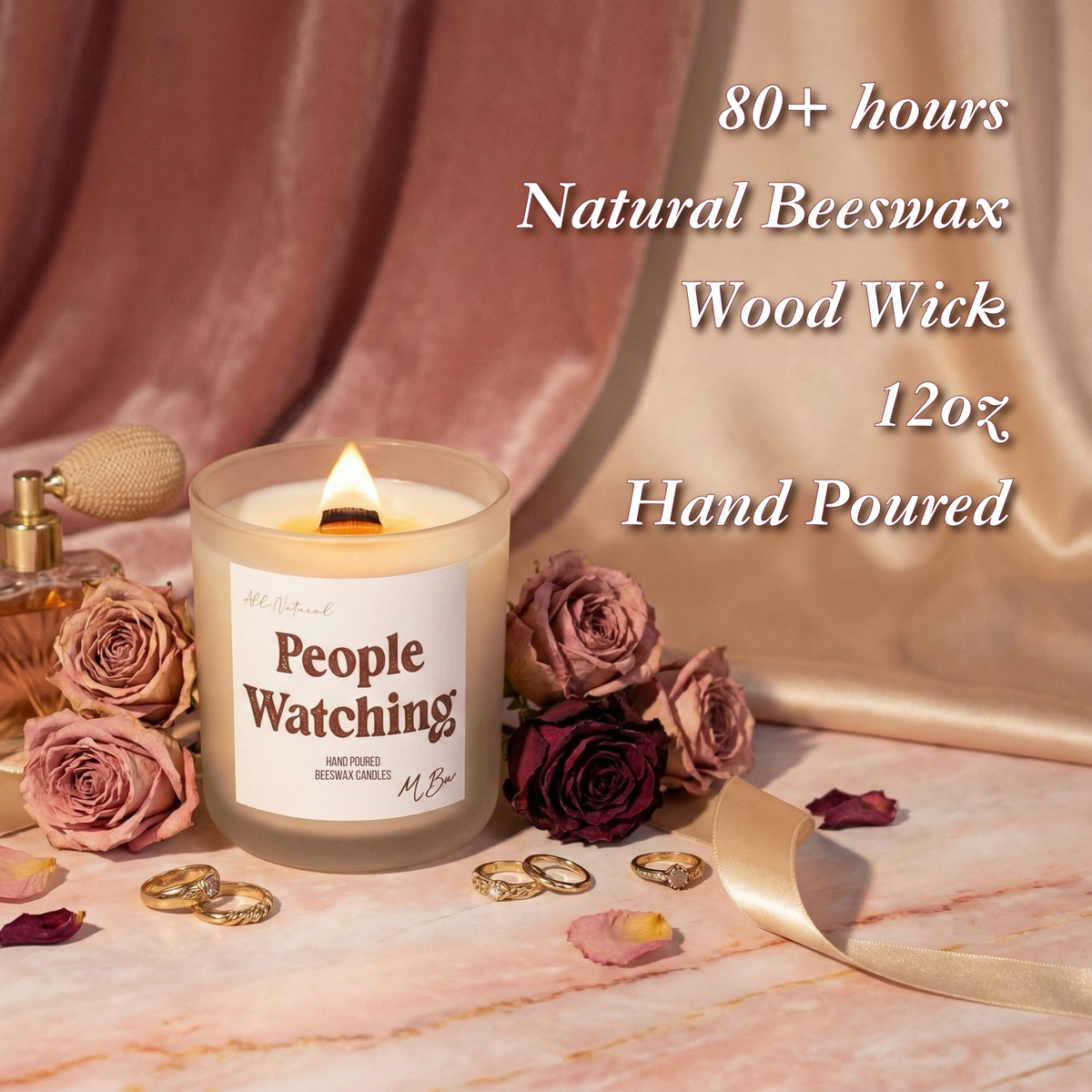 People Watching Candle