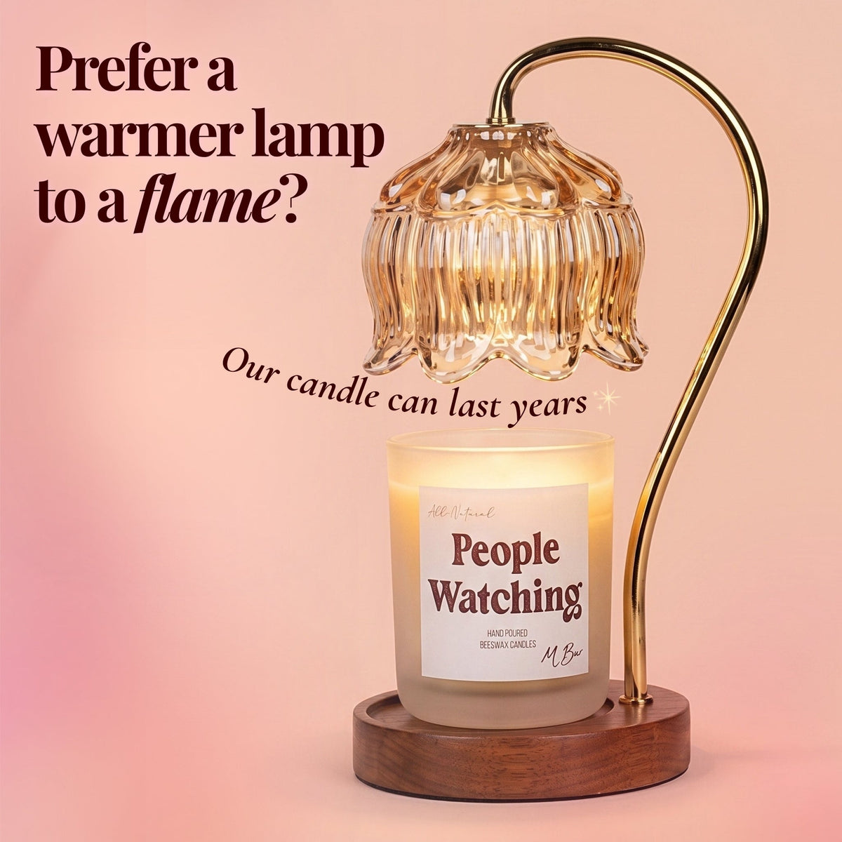 People Watching Candle