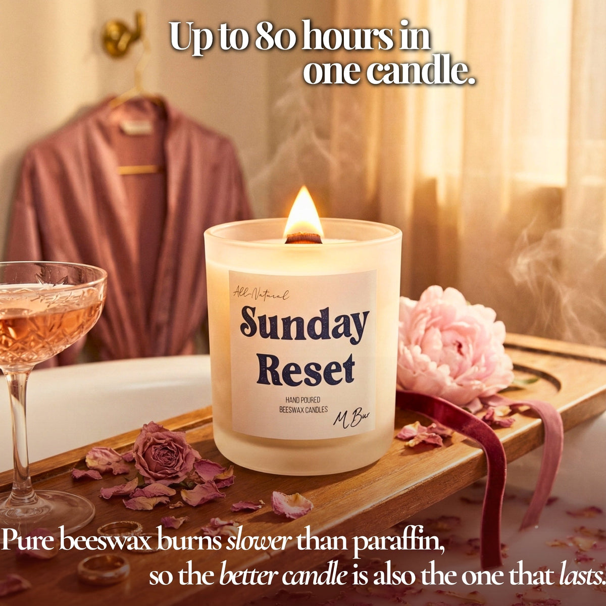 Sunday Reset Candle