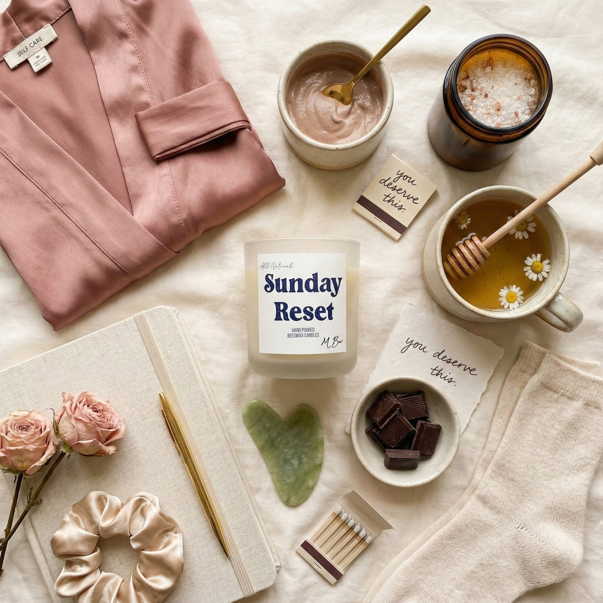 Sunday Reset Candle