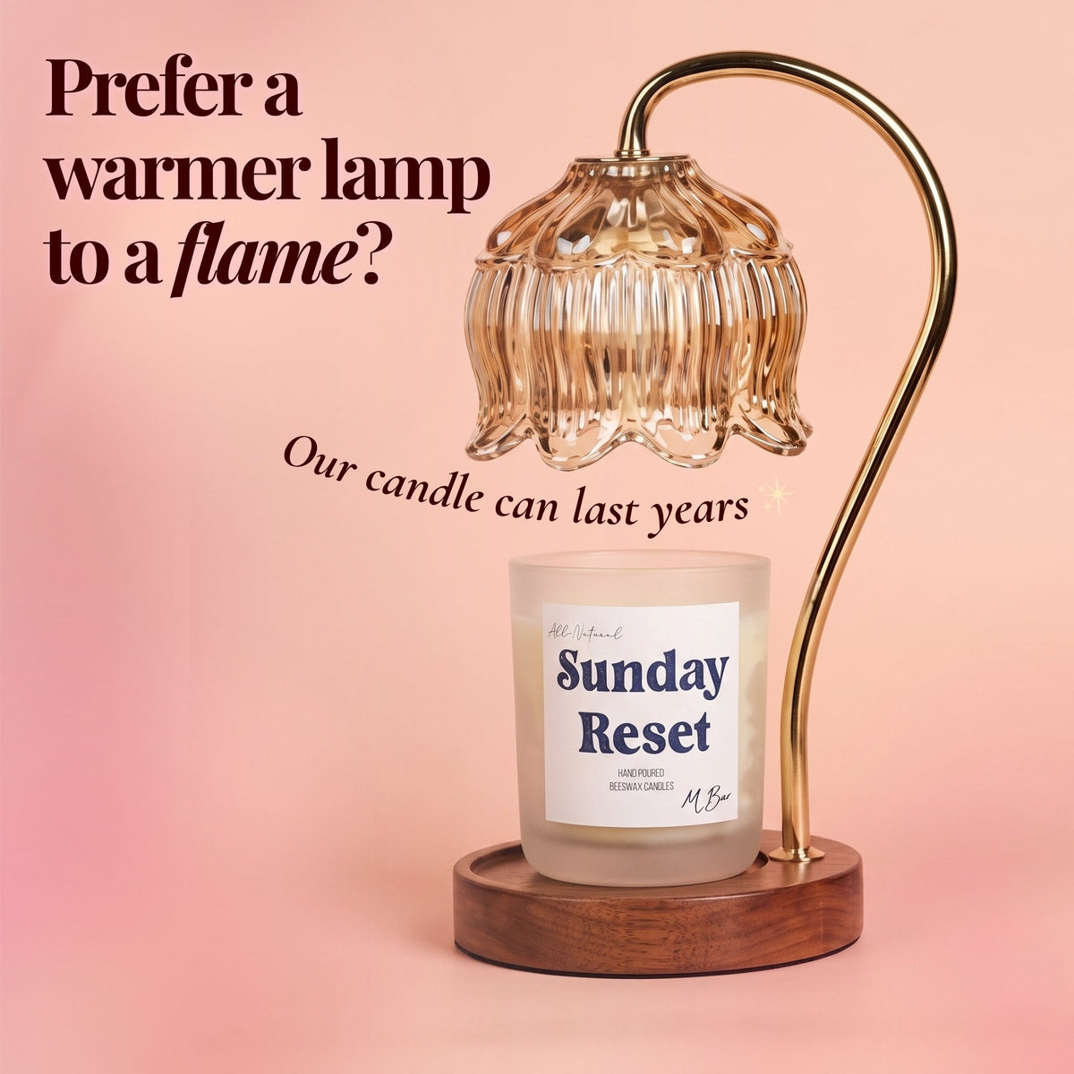 Sunday Reset Candle