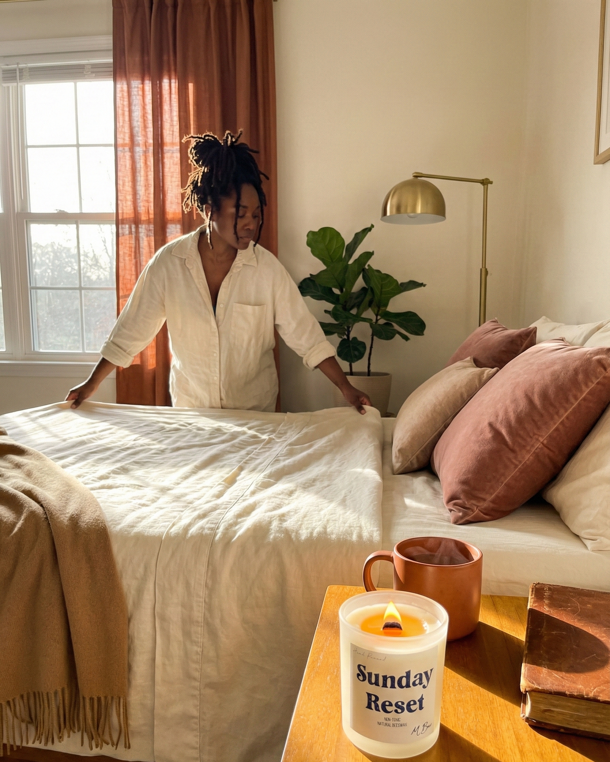 Sunday Reset Candle