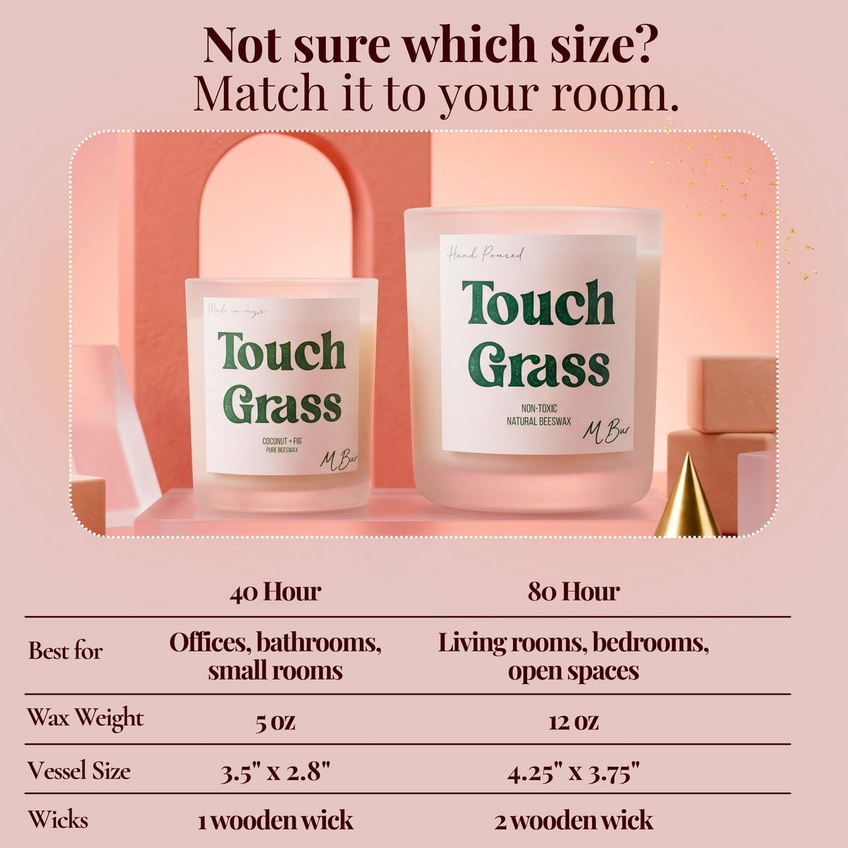 Touch Grass Candle