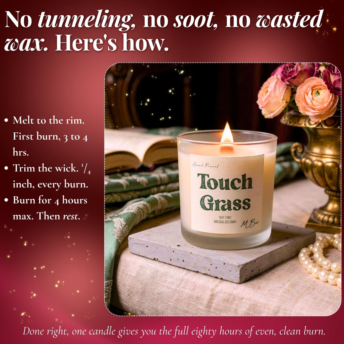 Touch Grass Candle