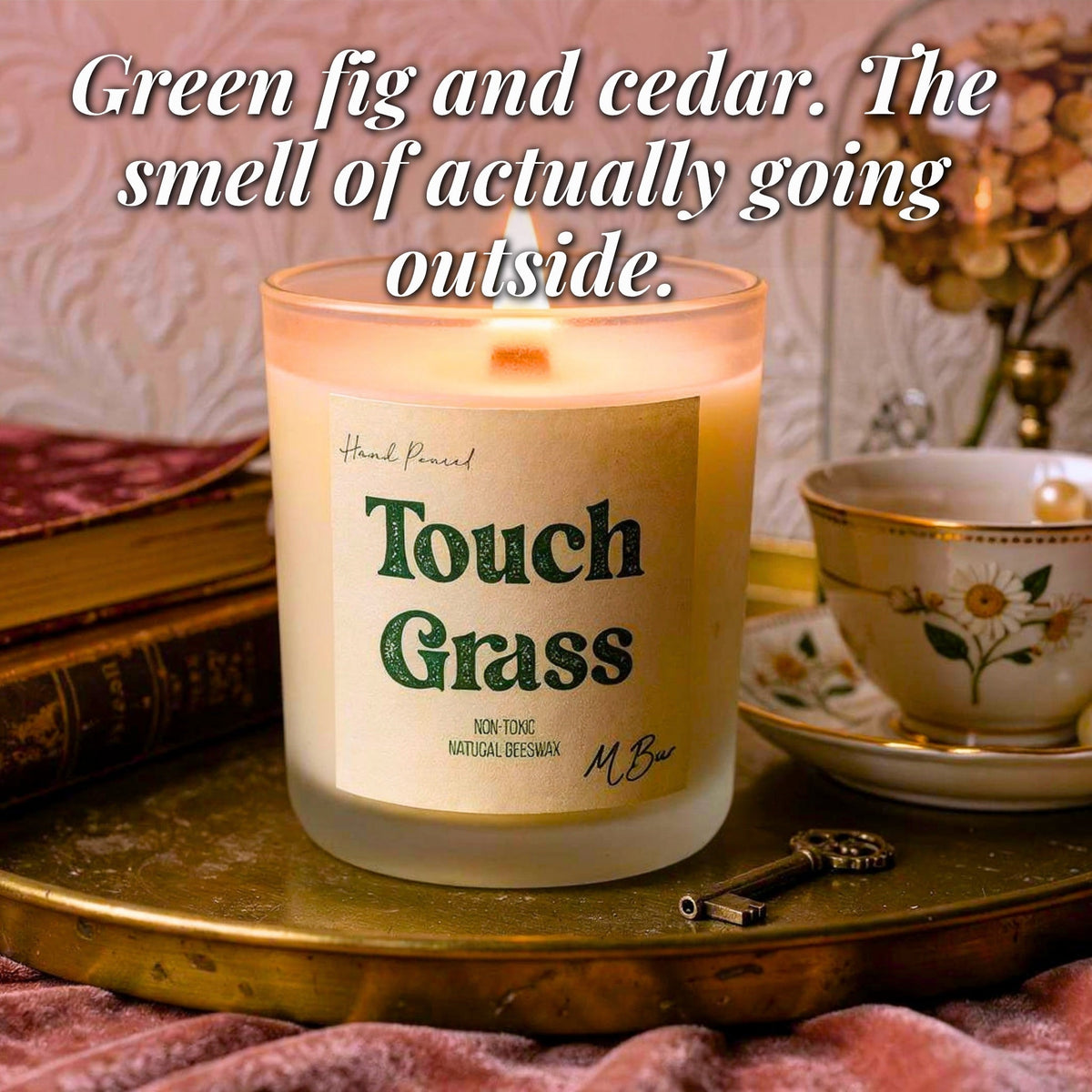 Touch Grass Candle