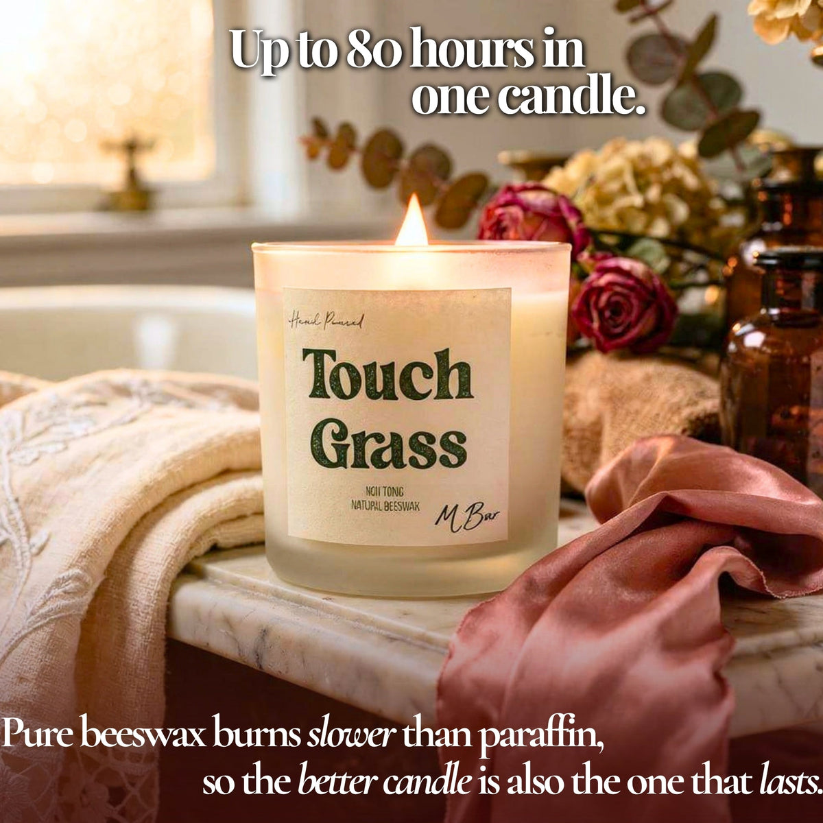 Touch Grass Candle