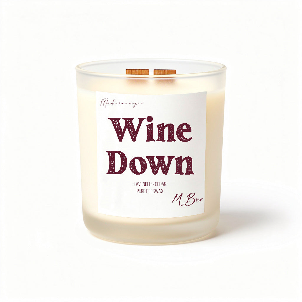 Wine Down Candle
