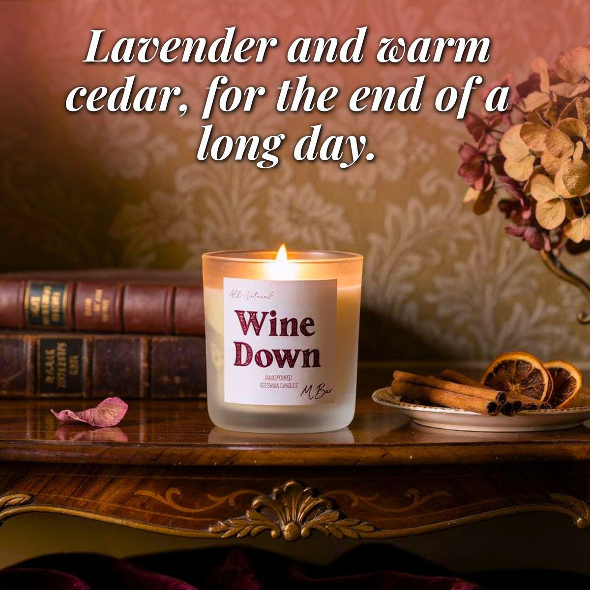 Wine Down Candle