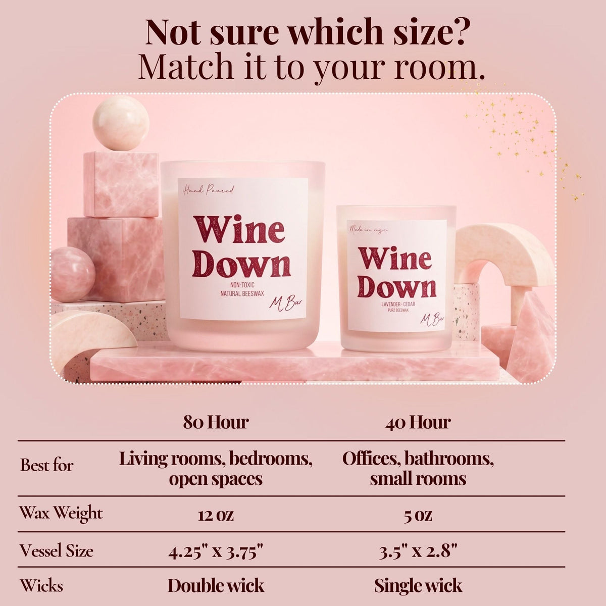 Wine Down Candle