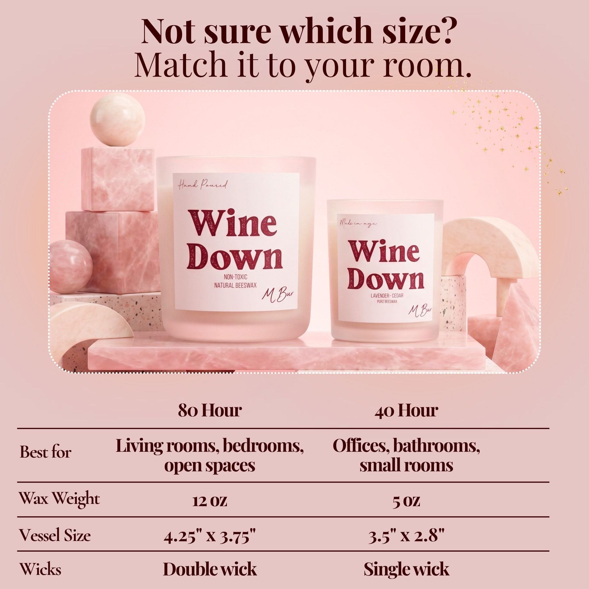Wine Down Candle