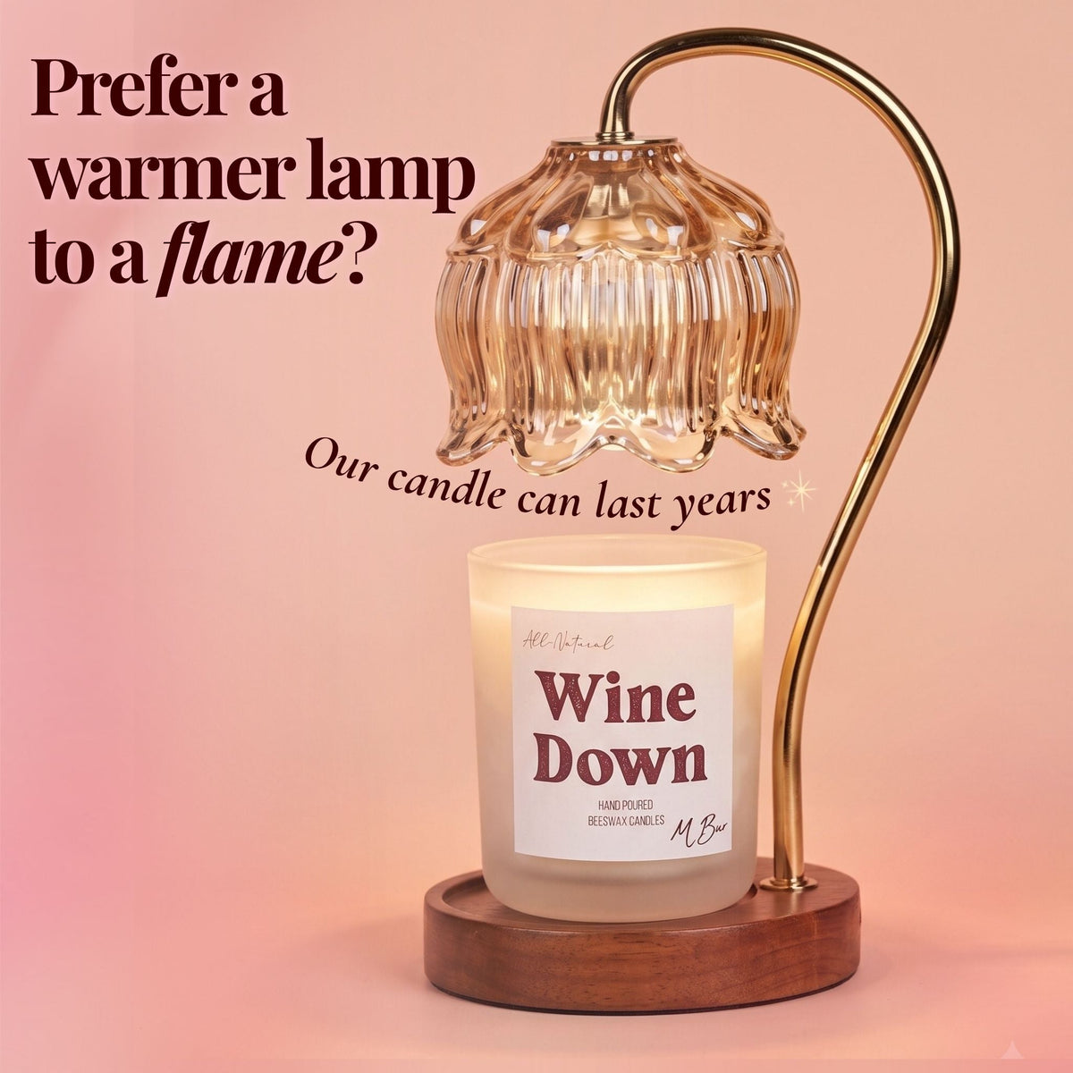 Wine Down Candle