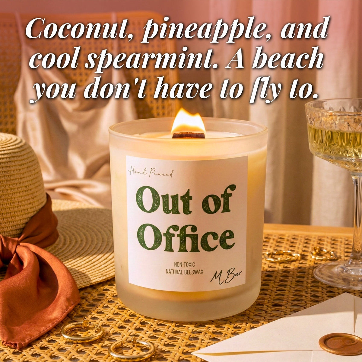 Out of Office Candle